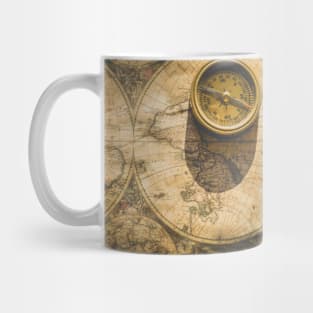 Travel Neck Gator Compass Traveling Mug